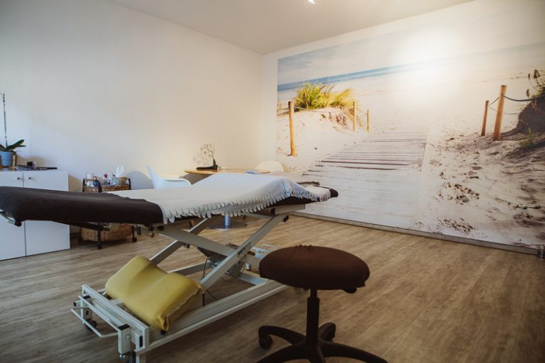 Behandlungsraum Physiotherapie im Leuchtturm